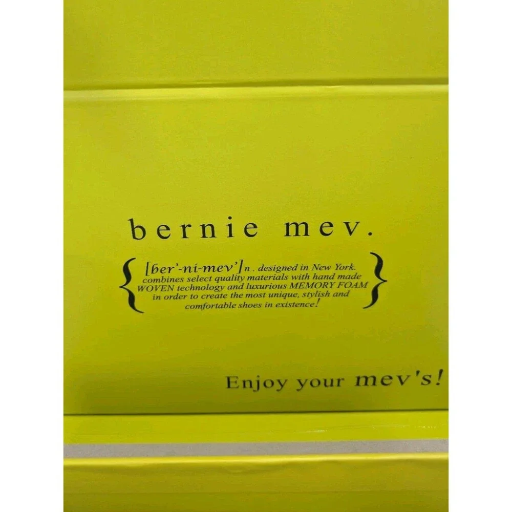 NIB Bernie Mev Maile Elastic Woven Wedge Bootie Womens Size 9 Pewter Silver - Picture 10 of 12